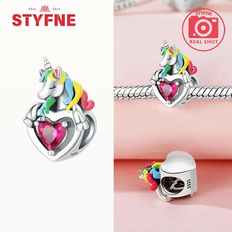 Copper Colors Animal Series Heart Beads Diy Jewelry Bear Cat Dog Beads Fit Original Bracelet Diy Fine Jewelry Gift For Women