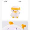 Silicone Duck Night Light - Touch Dimmable Bedroom Lamp for Mother and Baby