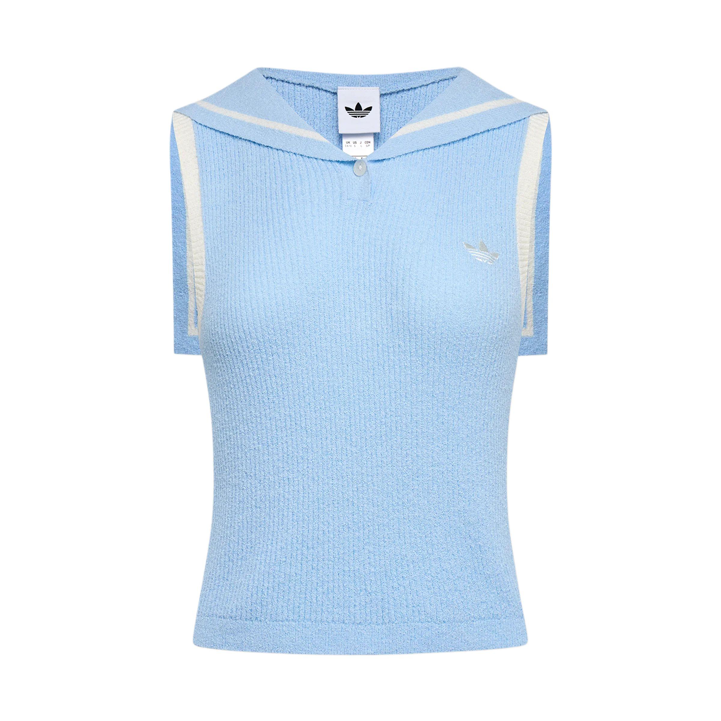 Adidas Originals Resort Color Block Sleeveless Knit Top Women tops KX0746 L