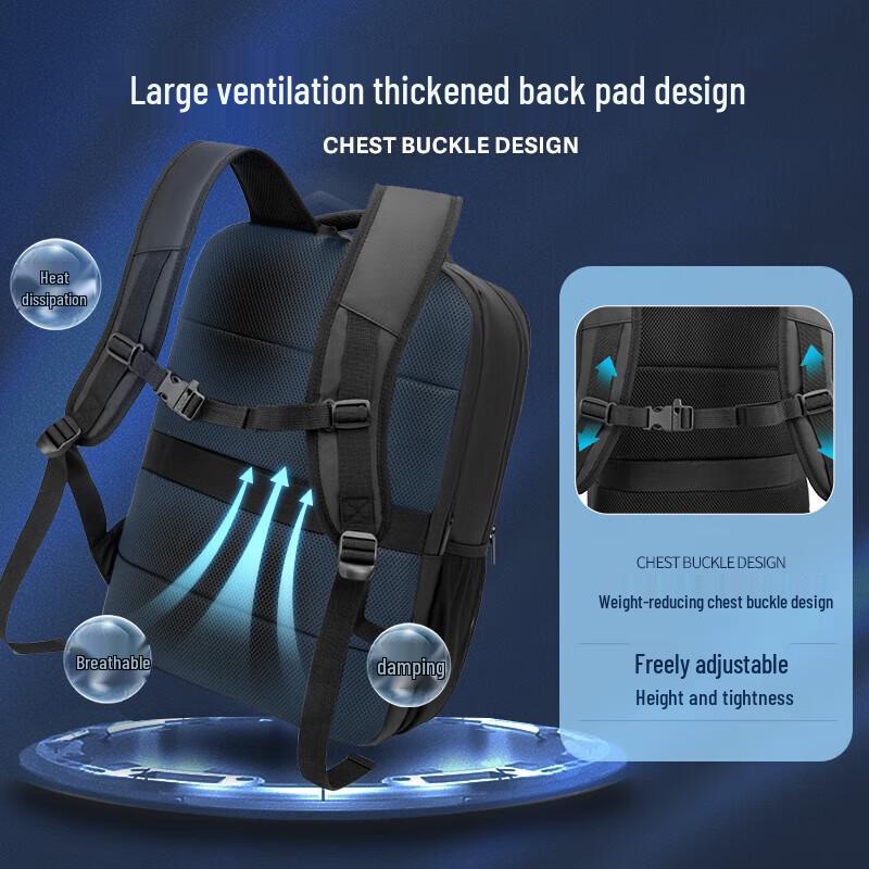 VICTORIATOURIST Anti-theft Business Travel Laptop Backpack with USB Charging