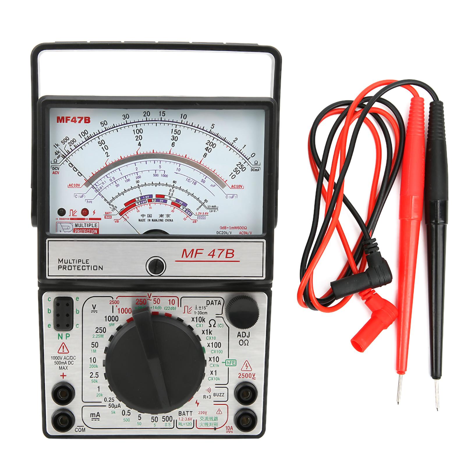 

MF47B Многофункциональный цифровой экран многометровый ток-детектор dc Voltage