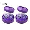 Halloween Party Favors 1/2/3Pcs Purple Ghost Dumpling Squeeze Toy, Steamed Bun Clear Toy Stress Relief Ball Fidget Toys