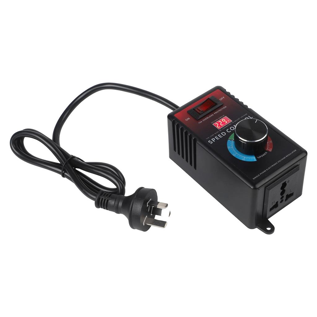 AC Voltage Regulator Electronic Speed Controller Indoor Use Only Longer Service Life Adjustable Speed Control Switch