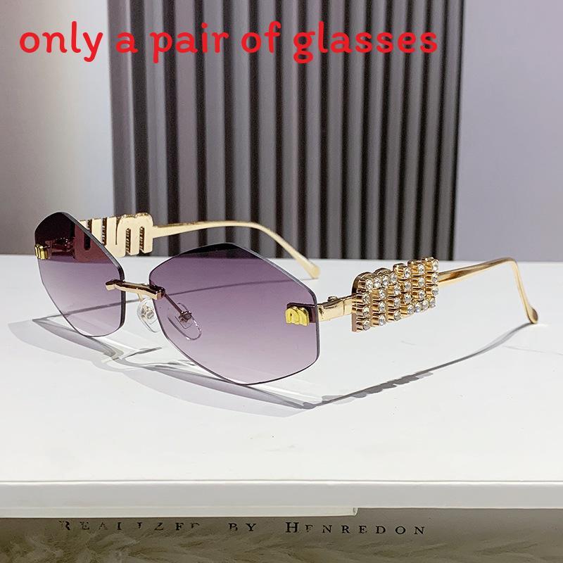 Vintage Diamond Shape Sunglasses With Uv400 Protection For Casual Wear And Outdoor Activities