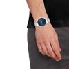 Calvin Klein Logo Series Quartz Watch Steel Bracelet Blue Dial Minimalist Fashion Three Hands Men watches 25200225