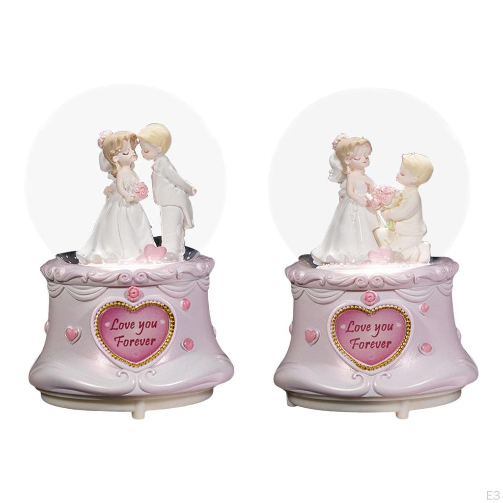 Crystal Ball Ornament Tabletop Display Piece for Wife Couple Thanksgiving Year