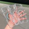 Clear Magnetic Phone Case For For Iphone 17 Air 11 12 13 14 1 16 Pro Max Plus Charging Silicone Shockproof Protector Cover