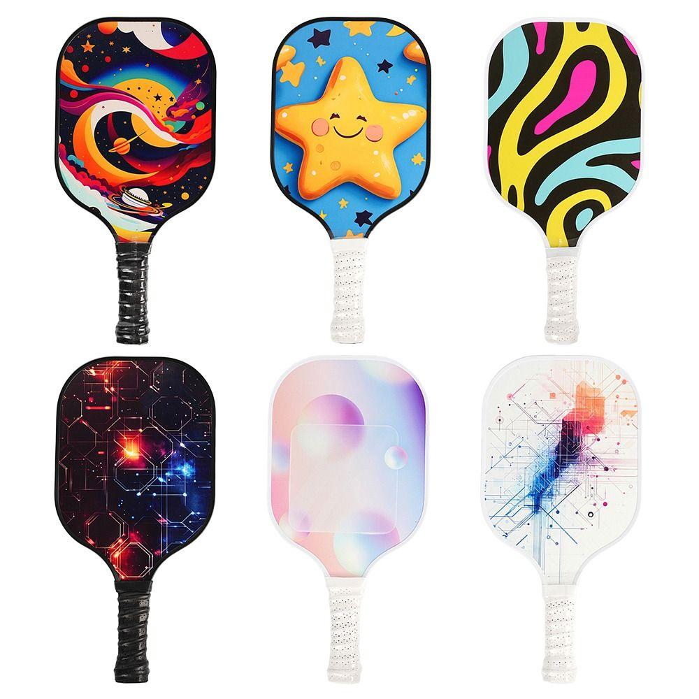 1Set Single Kid Pickleball Paddle Honeycomb Core Pickleball Accessory Gifts for Children
