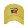 Portugal Football  Soccer  Baseball Cap  Tennis Skate Wholesale Trucker Hat FeUnisex Unisex Fashion Custom DIY Baseball Caps