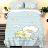 Copripiumino Paperella Anime Cartone Animato Pekkle Pelle-Amichevole E Traspirante Trapunta Stampata Carina Calda Biancheria da Letto Sanrio