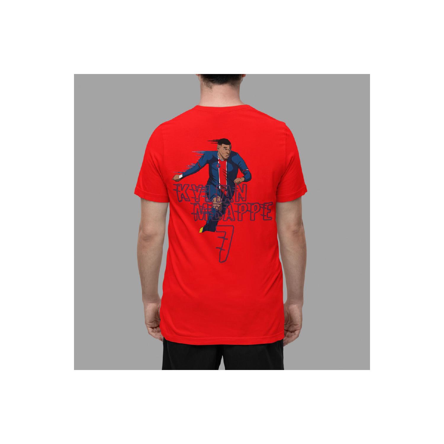 

Кайлиан Мбаппе Назад Фото Номер 7 Джерси Футболка унисекс Футболка S зелёный