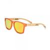 Earth Wood Haven Polarized Sunglasses Bamboo Orange