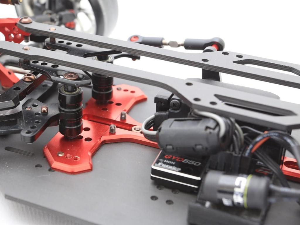 RX Reinforced Steering Wiper Base Set Ver.6 (Red)
