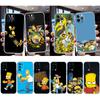 S-Simpsons Transparent Phone Case for LG K22 K30 K40 K40S K41 K42 K50 K50S K51 K51S K52 K61 K62 K71 K92 Q60 Q61 V40 V50 V60