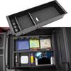 Or 2021-2025 Ford F-150 Center Console Organizer Armrest Tray Storage Box Black