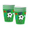 World Cup Party Decorations Set, Disposable Paper Plates Cups Banner Tablecloth, Soccer Theme Birthday Party Supplies