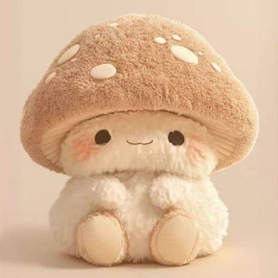 Mushroom Man Doll Plush Toy Children's Doll Rag Doll Sofa Ornament Girl Birthday Gift