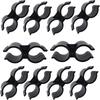 10Pcs 20/25/32mm Dual Pipe Clip Double-ended Tube Clips  Agricultural Irrigation