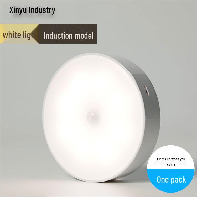 Voice-Controlled LED Night Light with Motion Sensor for Home