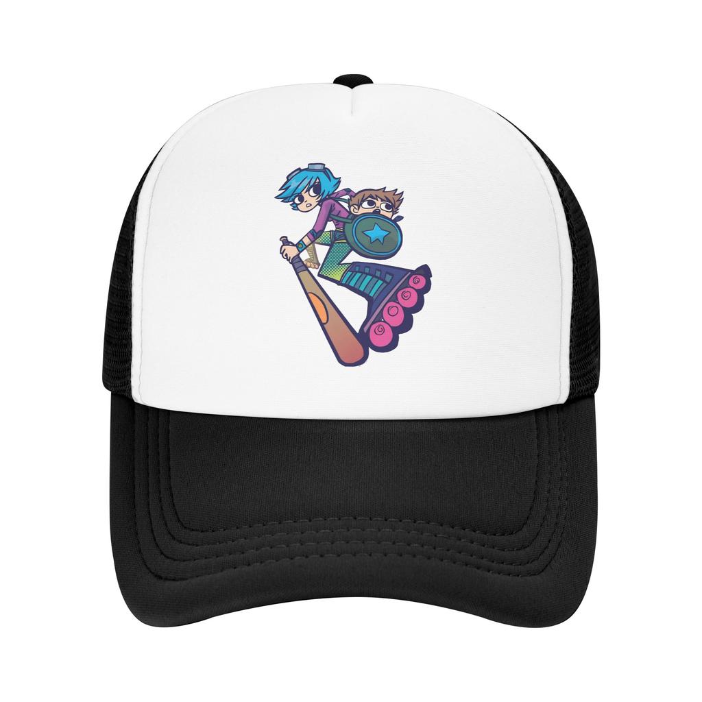 Summer Scott Pilgrims Baseball Cap  Kpop Rock Casual Design Sun Trucker Hat Unisex Unisex Hot Sale Snapback Cap
