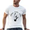 Veni Vidi Vici Zyzz Sickkunt Fitnessstudio Bodybuilding Motivierend Ästhetisches T-Shirt Baumwoll-T-Shirt Mann