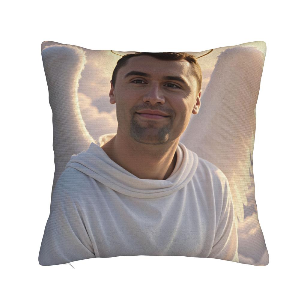 Funny Charlie Kirk Pillow Case Cushion Cover Soft Graphic Pillow Cover Kawaii Pillowcases For Living Room Chair