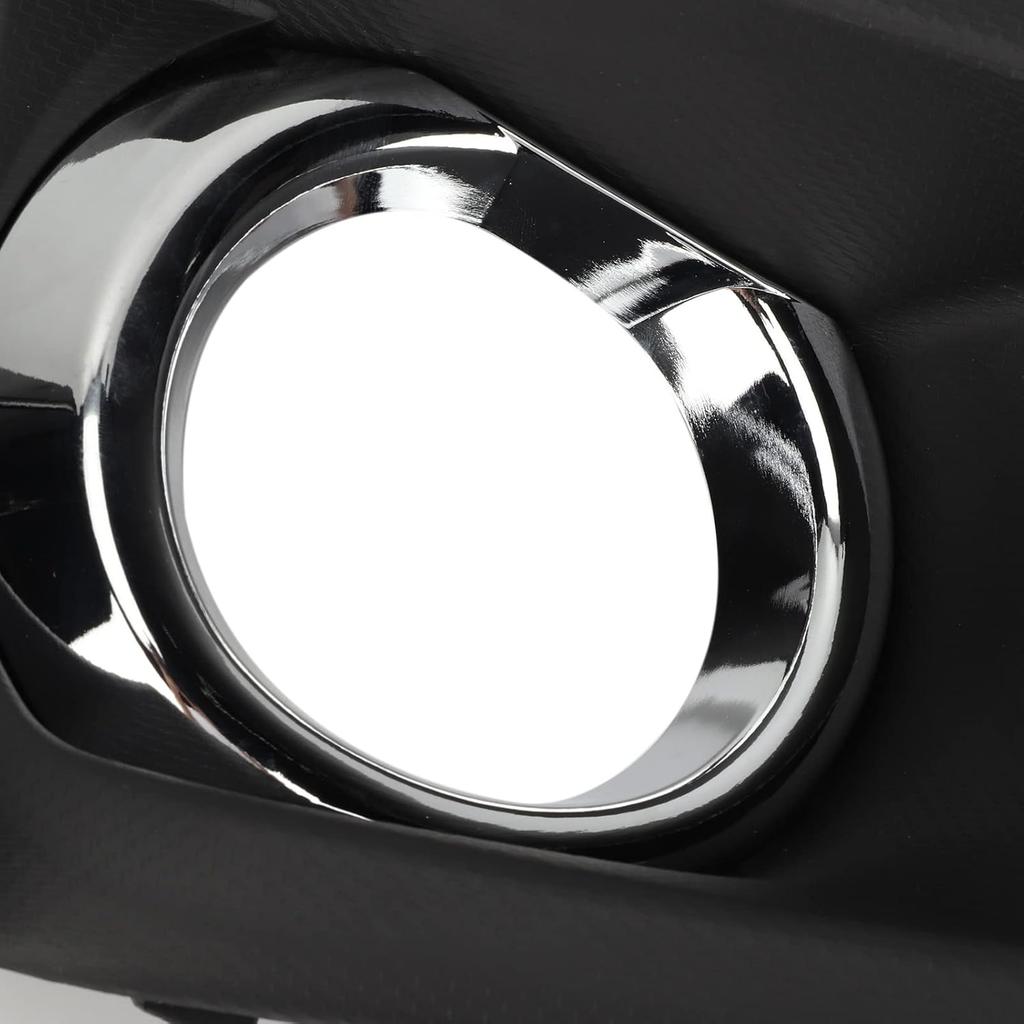 Replacement Fog Light Lamp Bezel Cover, Left Right Fog Lamp Bezel Front Bumper Fog Light Cover Fog Light Bezel Replacement for Impreza Sedan and