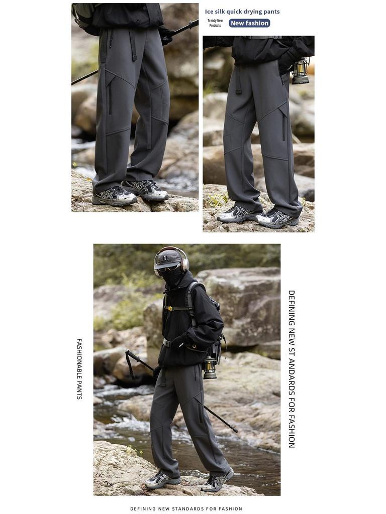 Men's 2025 Fleece-Lined Waterproof Outdoor Pants