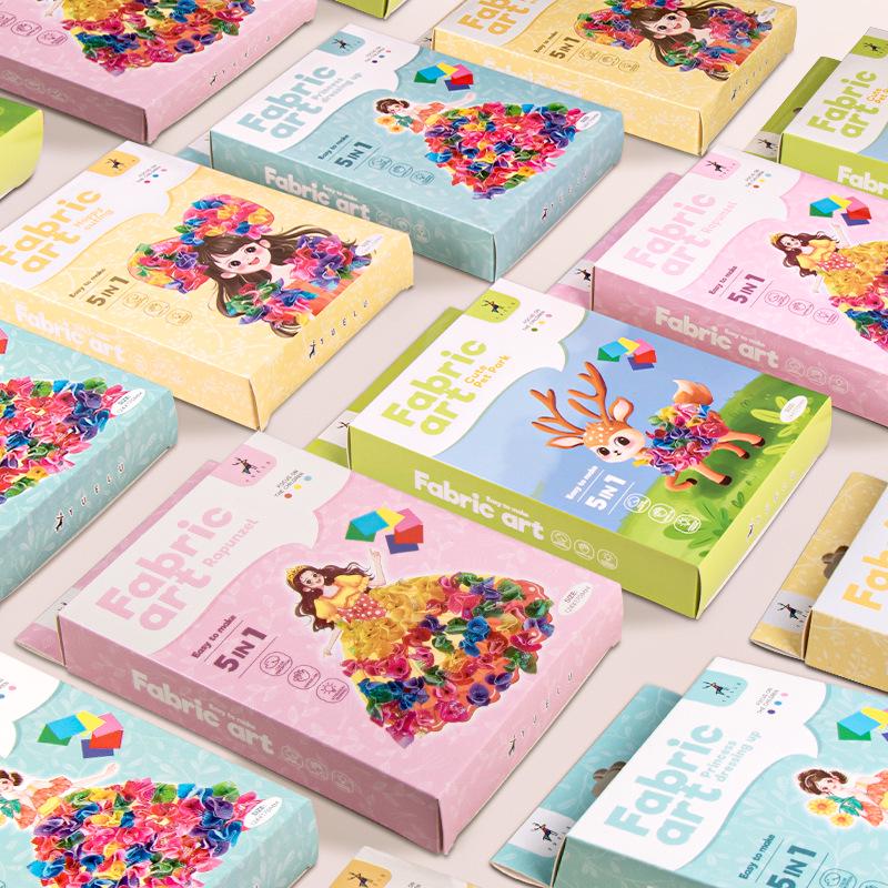 DIY Princess Dream Painting Kit: Children's Dress-Up Sticker Toy