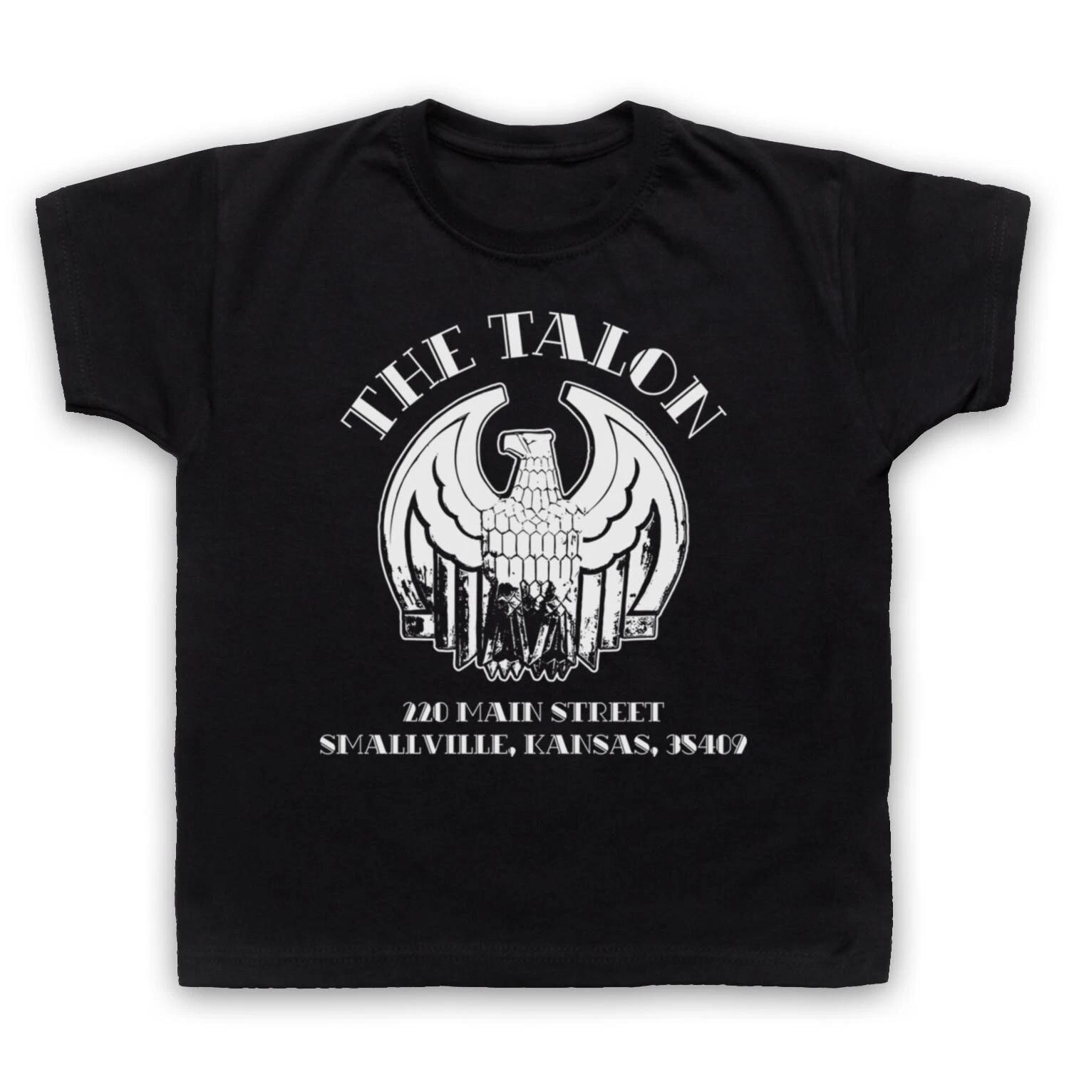 СМОЛЛВИЛЛЬ ТАЛОН СУПЕРМЕН НЕОФИЦИАЛЬНЫЙ ГЕРОЙ КОМИКСОВ ДЕТСКАЯ ДЕТСКИЙ ФУТБОЛКА 120