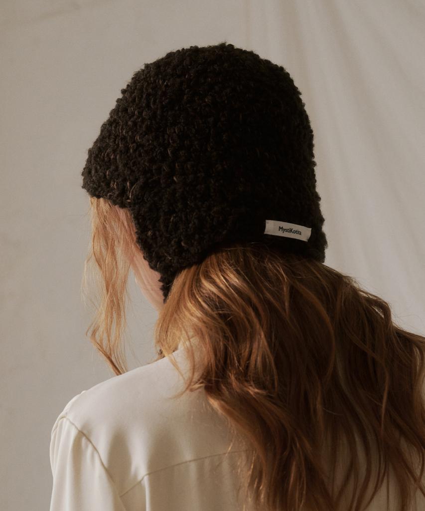 Miseutikotita Soft String Crochet Hat - Brown