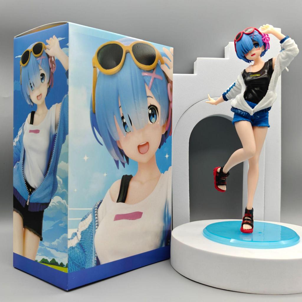 Re:Zero Rem Summer Sportswear Anime Figure Ornament
