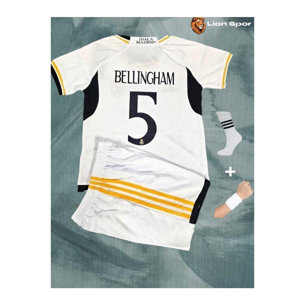 R.e.a.l M.a.d..ri.d 2023/24 New Season Bellingham Children's Jersey Short Socks 4 Set Etc.