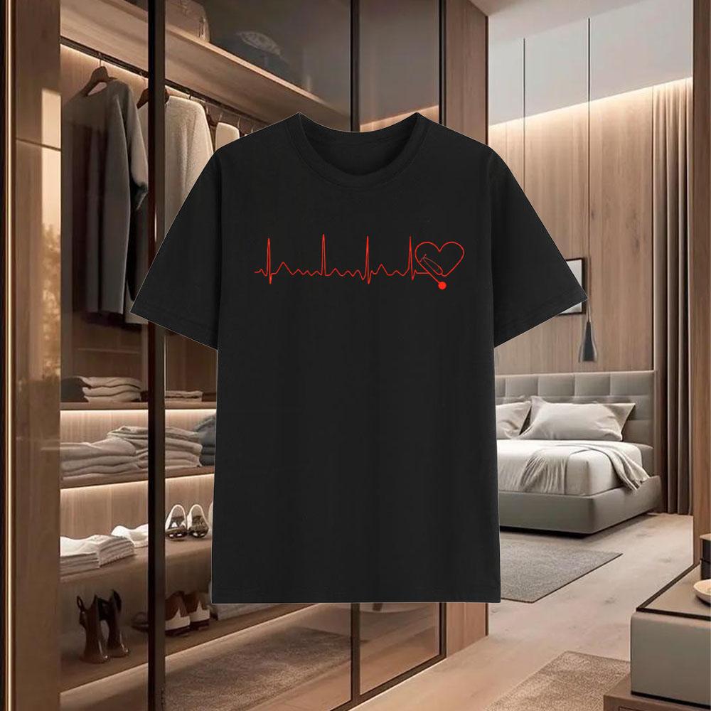 Men's T-Shirts for Summer Made of 100% Cotton With a Casual and Simple Style Fashionable Versatile Handle Various Occasions