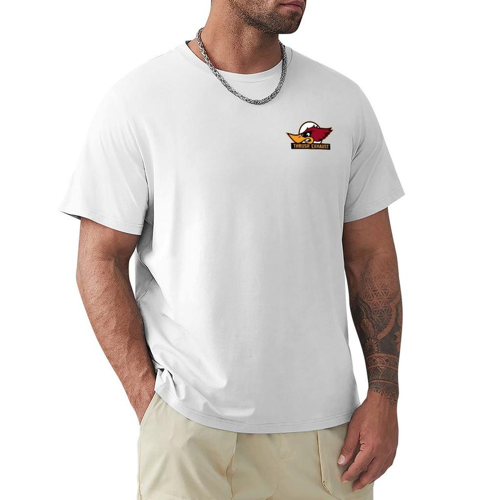 Thrush Exhaust Tshirt Functional Casual Short Sleeve Tee