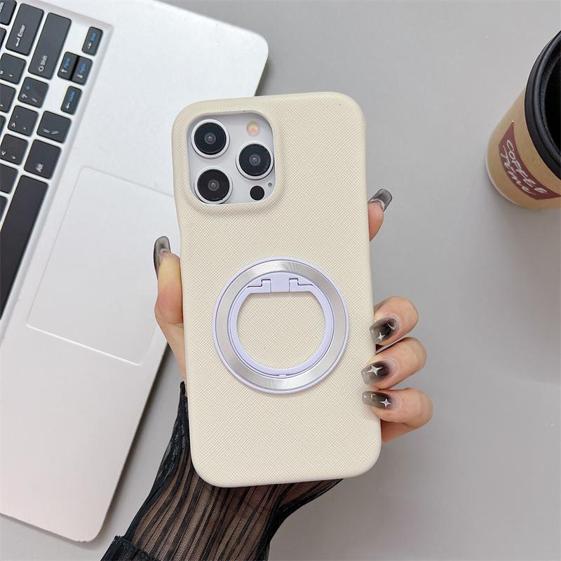 For Magsafe Wireless Charge Magnetic Case for iPhone 15 14 13 12 11 Pro Max Plus Cases Rotating Stand Ring Shockproof Hard Cover