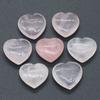 Non-porous Heart-shaped Stone Natural Quartz Crystal Ornaments Funny Natural Crystal Stones  Gift