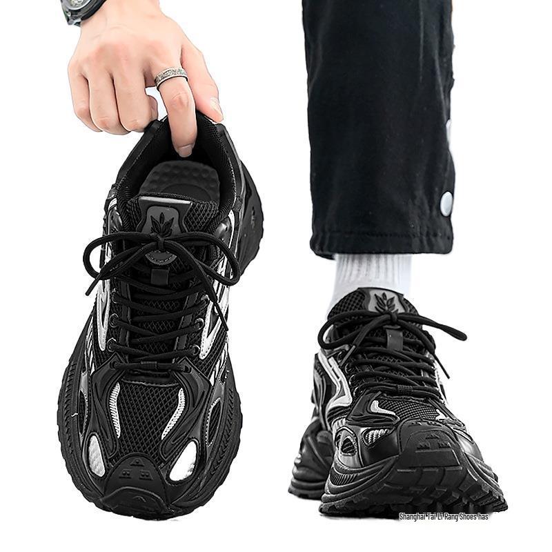 Rattlesnake Men's Height-Increasing Breathable Mesh Sneakers - 2025 Autumn Collection