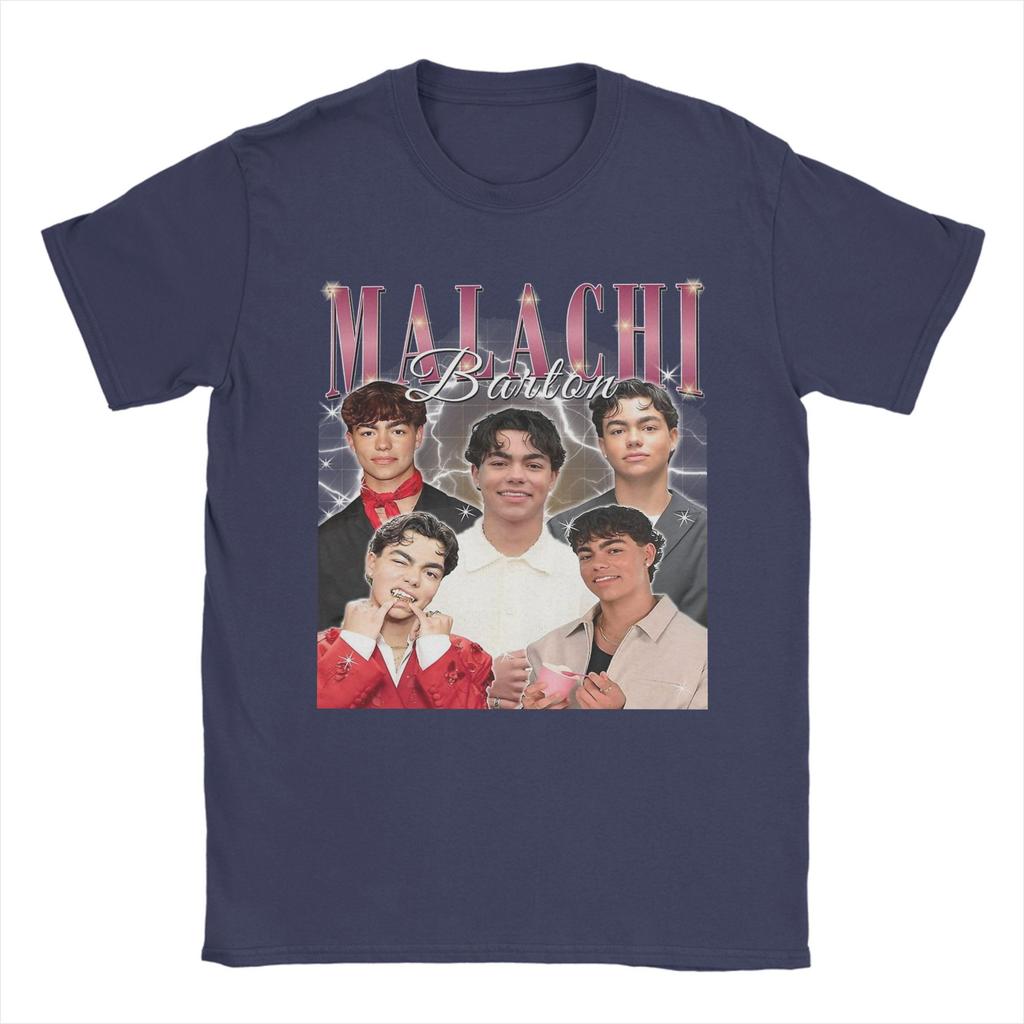 Hipster Malachi Barton T-Shirt Herren Rundhals Reine Baumwolle T-Shirts Kurzarm T-Shirt Geschenkidee Oberteile