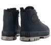 Palladium Shock Leather ZIP Warm - Men's Winter Boots Lined Boots Leather Black 74439-008-M ORIGINAL