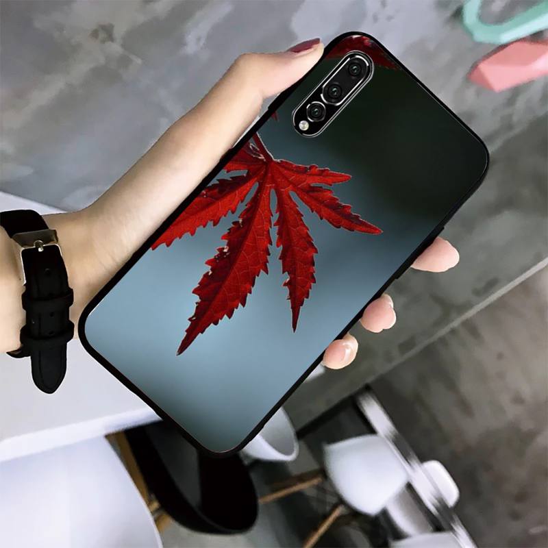 

Чехол для телефона Golden Maple Leaves для Huawei G7 G8 P7 P8 P9 P10 P20 P30 Lite Mini Pro P Smart Plus Cove Fundas p40lite
