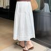 Women's Hemline Lace Skirt Women's Elastic Spring Loose Skirt