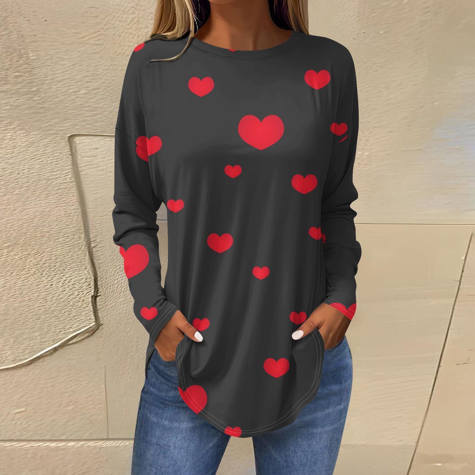 

Женская модная и повседневная рубашка с рукавом семь четвертей. Топ-пуловер с принтом ко Дню Святого Патрика L чёрный