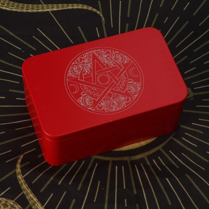 Gaming Card Box Playing Card Container Tarot Card Storage Case Packing Poker Box