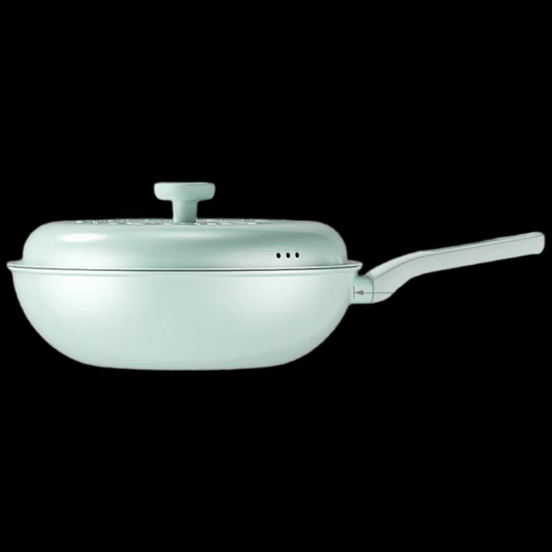 Chui Da Huang Nuomi Tuan Non-Stick Flat-Bottom Wok
