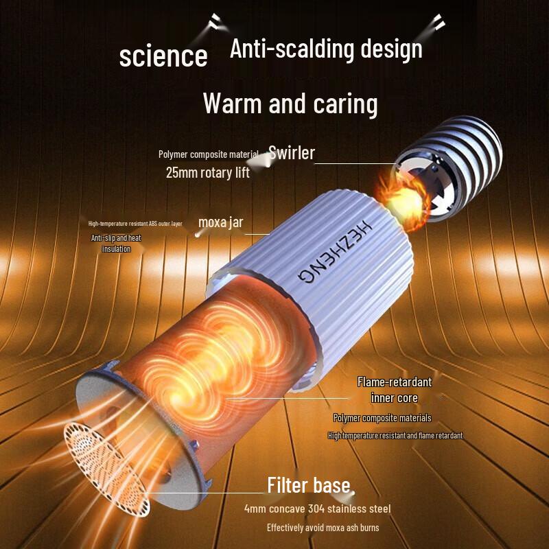 Portable Home Moxibustion Kit