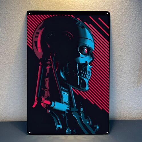 d1Terminator T800 Movie Metal Poster Collectable Tin Sign 20x30cm aluminum 20x30cm