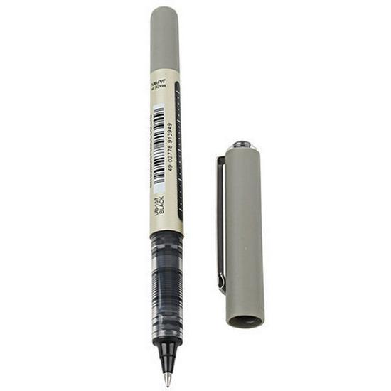 

UNI Mitsubishi UB-157 Waterproof Rollerball Pen for Business and Office 0.7mm чёрный