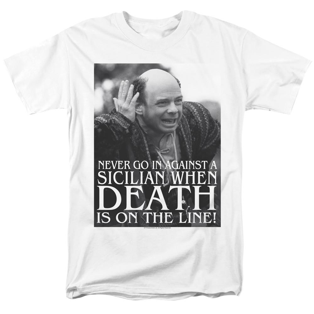 Princess Bride - Sicilian - Adult Unisex Short Sleeve T-Shirt - White 2XL