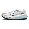 Technologie A-Silk Li Ning Absorption des chocs stable Antidérapant Résistant à l'usure Maintien Rebond Chaussures de course décontractées basses Homme sneaker Blanc cassé ARNU003-1